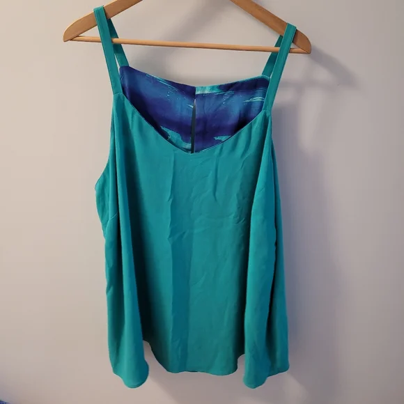 Sz 20 Women's Michel Studio camisole blouse from Addition Elle - Picture 5 of 7